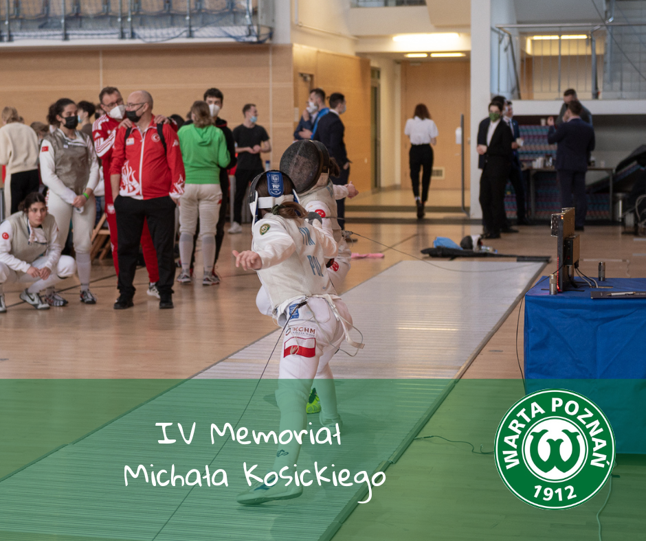 IV Memoriał Michała Kosickiego Ogólnopolski turniej we florecie dziewcząt i chłopców